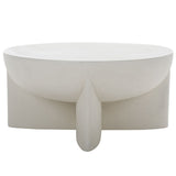 Safavieh Devan Coffee Table White 30" x 30" x 14"