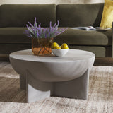 Safavieh Devan Coffee Table Grey 30" x 30" x 14"