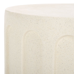 Safavieh Nikolaus Coffee Table - Elegant Architectural Centerpiece With Textured Finish For Any Space White Magnesium Oxide Cof2801a