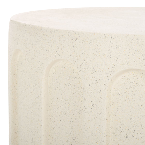 Safavieh Nikolaus Coffee Table - Elegant Architectural Centerpiece With Textured Finish For Any Space White Magnesium Oxide Cof2801a