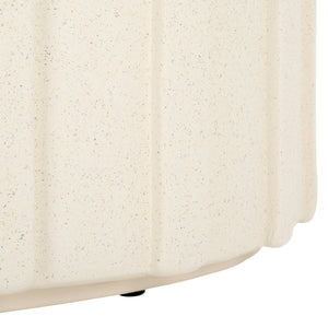 Safavieh Nikolaus Coffee Table - Elegant Architectural Centerpiece With Textured Finish For Any Space White Magnesium Oxide Cof2801a