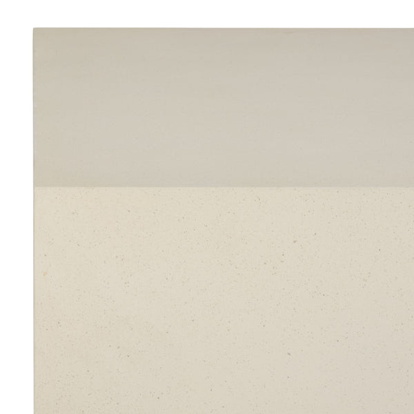 Safavieh Aillard Coffee Table - Minimalistic Elegance With Textured Finish For Modern Living Spaces And Decor White Magnesium Oxide Cof2803a