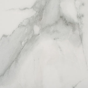 Safavieh Samie Coffee Table  White Ceramic Faux Marble / Walnut COF2902A