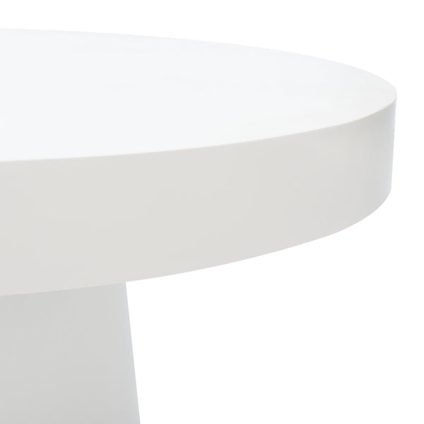 Safavieh Jaria Faux Concrete Coffee Table - Modern Minimalist Design For Stylish Living Room Décor And Versatility White COF3000A