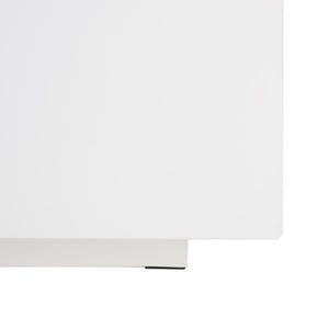 Safavieh Tatum Square Coffee Table - Modern Sculptural Minimalist Design With Faux Concrete Finish, Versatile Style COF3001A