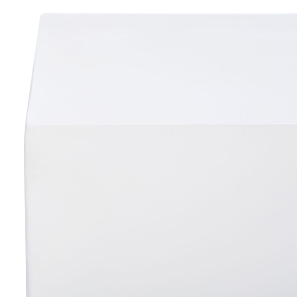 Safavieh Ezro Modern Rectangle Coffee Table - Sleek White Faux-Concrete Design For Chic Living Spaces COF3002A