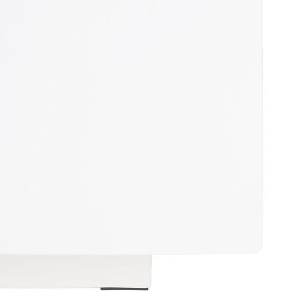 Safavieh Ezro Modern Rectangle Coffee Table - Sleek White Faux-Concrete Design For Chic Living Spaces COF3002A