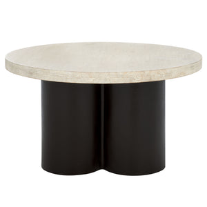 Safavieh Benvolio Coffee Table - Handmade Acacia Wood With Charcoal Finish For Elegant Living Spaces White Washed ,Black Accacia Wood,Paper Mache Cof3003b-2bx