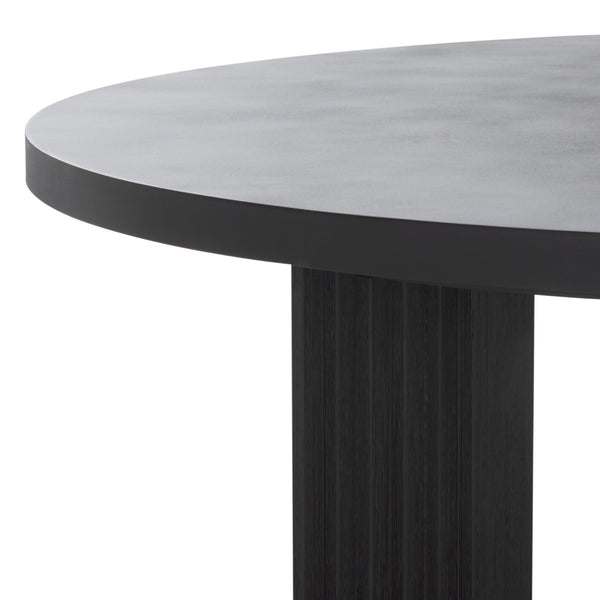 Safavieh Basilio Coffee Table - Elegant Handmade Design With Rustic Charm For Modern Living Spaces Black ,Black Paper Mache ,Wood Cof3004c