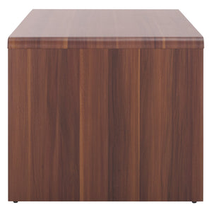 Safavieh Arsenio Coffee Table - Modern Design For Stylish Living Rooms, Elegant Finish, Versatile Functionality Walnut Pb,Mdf Cof3100a