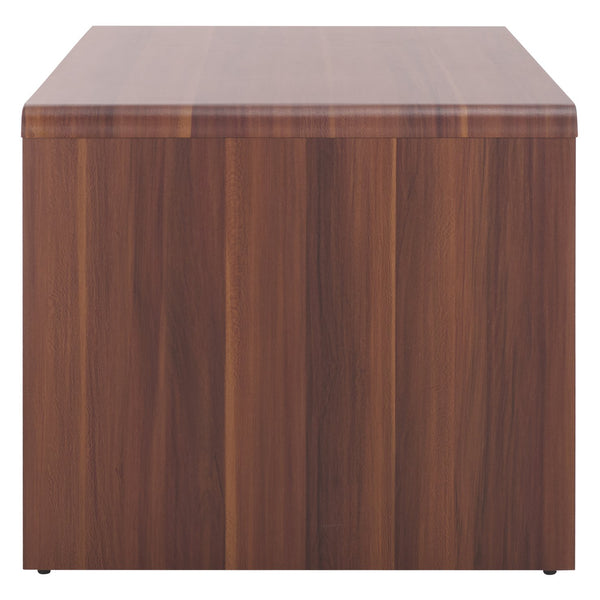 Safavieh Arsenio Coffee Table - Modern Design For Stylish Living Rooms, Elegant Finish, Versatile Functionality Walnut Pb,Mdf Cof3100a