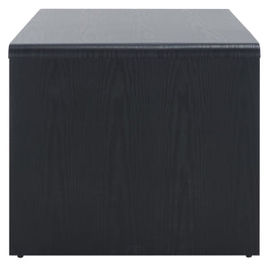 Safavieh Arsenio Coffee Table - Modern Design For Stylish Living Rooms, Elegant Finish, Versatile Functionality Black Pb,Mdf Cof3100b