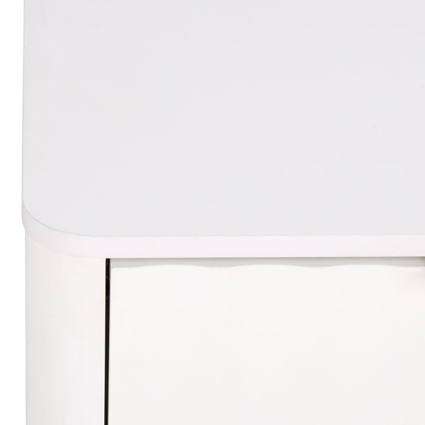 Hilsa Modern Coffee Table With Sleek Matte Top And Luxe Metallic Frame, Low-Profile Accent Piece