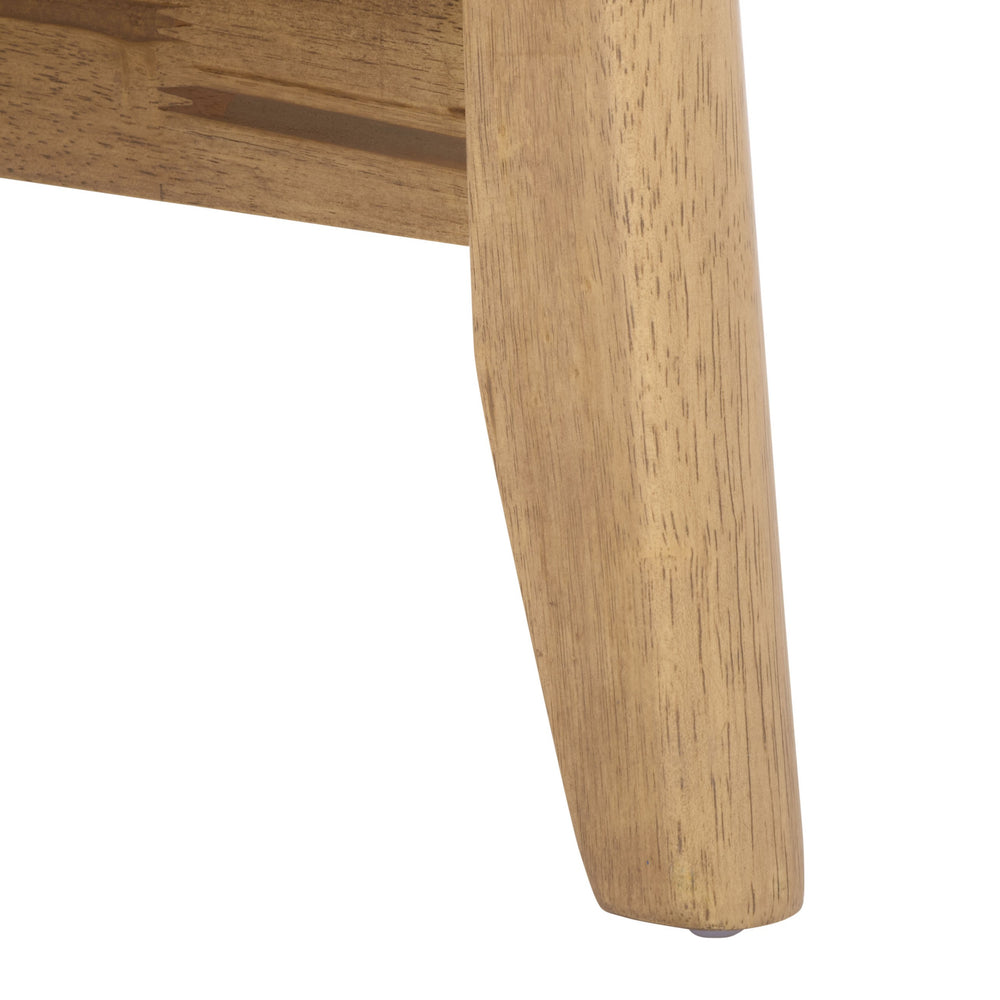 Tomori Coffee Table With Warm Grain Finish, Compact Square Design For Small Spaces & Everyday Use