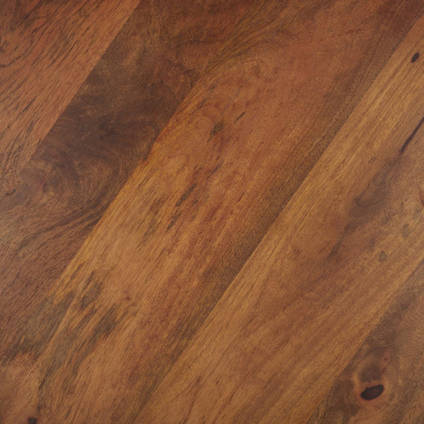 Safavieh Bari Round Wood Coffee Table – Bold Mango Wood Design, Deep Brown Finish, Versatile & Functional Accent Piece COF3701A