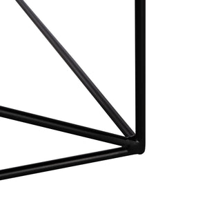 Safavieh Rylee Rectangle Coffee Table - Contemporary Scandinavian Design With Striking Black Iron Legs For Elegance Dark Grey COF4202B