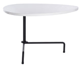 Safavieh Berlin Tripod Coffee Table White Lacquer/Black COF4207A