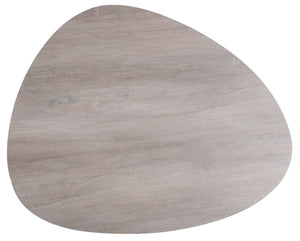 Safavieh Berlin Tripod Coffee Table - Mid-Century Modern Design With Sculptural Geometry For Stylish Living Spaces Light Grey Oak/Black COF4207C