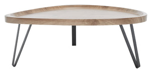 Safavieh Amira Coffee Table - Mid-Century Modern Design With Triangular Tray Top & Hairpin Legs For Stylish Living COF4214A