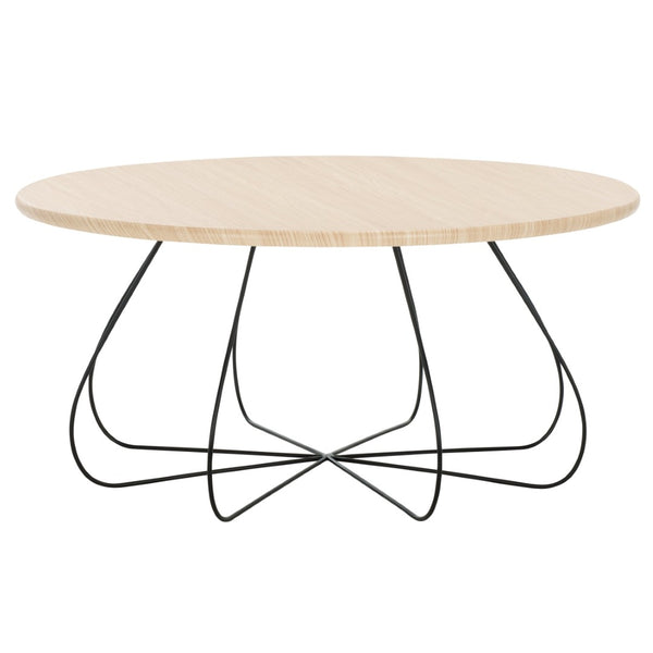 Safavieh Tonino Coffee Table – Modern Industrial Design With Natural Oak Finish For Stylish Living Spaces COF4224A