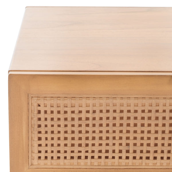 Safavieh Baisley Coastal-Inspired Coffee Table With 2 Drawers For Smart Storage And Modern Style In Living Rooms Natural COF5000A