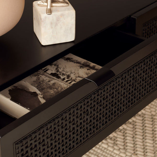 Safavieh Baisley Coastal-Inspired Coffee Table With 2 Drawers For Smart Storage And Modern Style In Living Rooms Black COF5000B