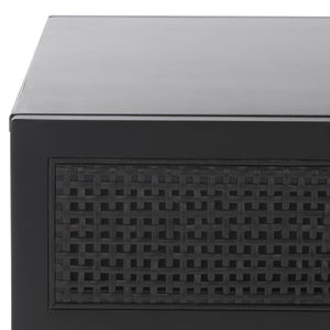 Safavieh Baisley Coastal-Inspired Coffee Table With 2 Drawers For Smart Storage And Modern Style In Living Rooms Black COF5000B