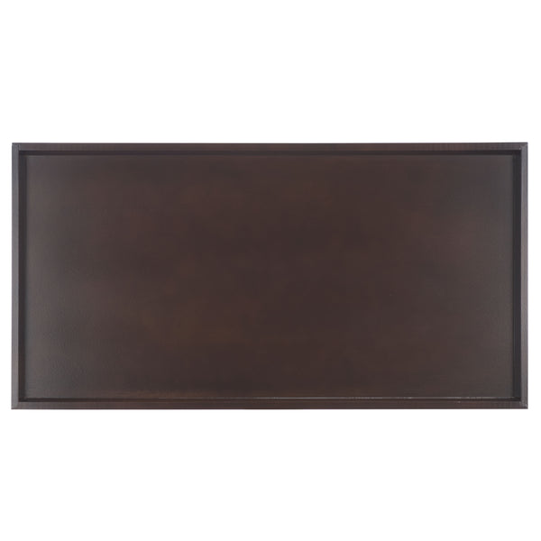 Safavieh Nonie Contemporary Coffee Table With Tray Top - Dark Chocolate Pine Wood For Urban Living Style Dark Chocolate Solidwood,Mdf Cof5700d