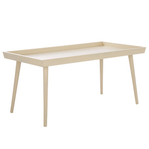 Safavieh Nonie Contemporary Coffee Table With Tray Top - Dark Chocolate Pine Wood For Urban Living Style Sand Solidwood,Mdf Cof5700e