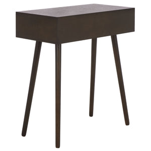 Dean Vintage-Inspired 2-Drawer Coffee Table With Smooth-Glide Storage, Pine/Mdf Durable Finish