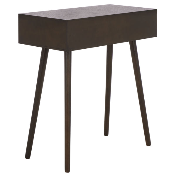 Dean Vintage-Inspired 2-Drawer Coffee Table With Smooth-Glide Storage, Pine/Mdf Durable Finish