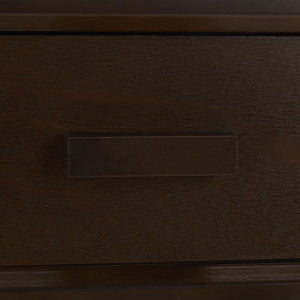 Dean Vintage-Inspired 2-Drawer Coffee Table With Smooth-Glide Storage, Pine/Mdf Durable Finish