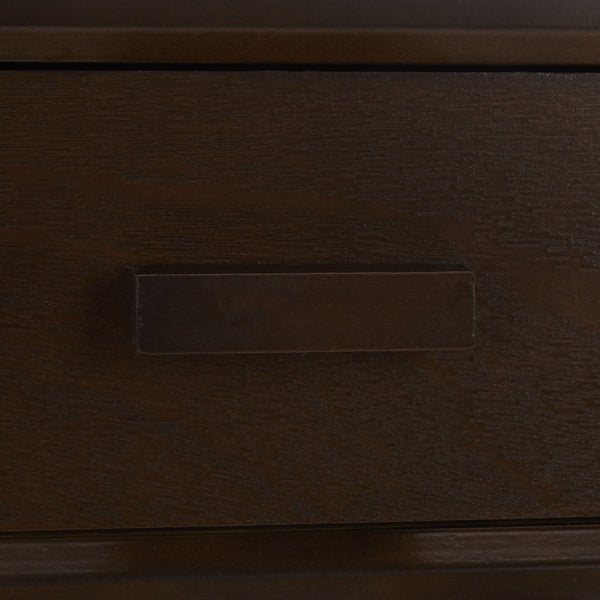 Dean Vintage-Inspired 2-Drawer Coffee Table With Smooth-Glide Storage, Pine/Mdf Durable Finish