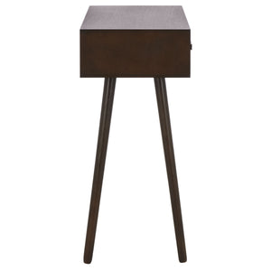 Dean Vintage-Inspired 2-Drawer Coffee Table With Smooth-Glide Storage, Pine/Mdf Durable Finish