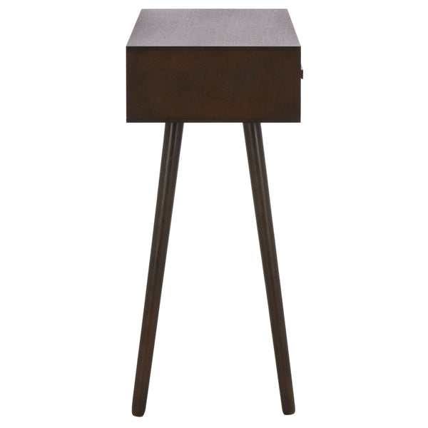 Dean Vintage-Inspired 2-Drawer Coffee Table With Smooth-Glide Storage, Pine/Mdf Durable Finish