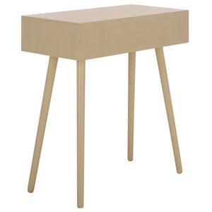 Dean Vintage-Inspired 2-Drawer Coffee Table With Smooth-Glide Storage, Pine/Mdf Durable Finish