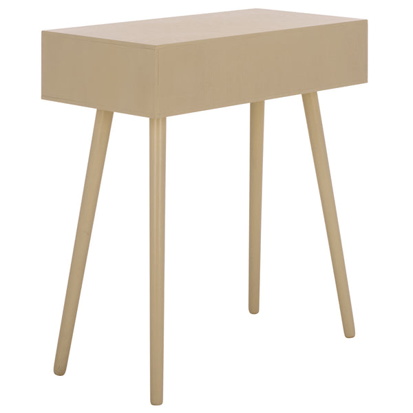Dean Vintage-Inspired 2-Drawer Coffee Table With Smooth-Glide Storage, Pine/Mdf Durable Finish