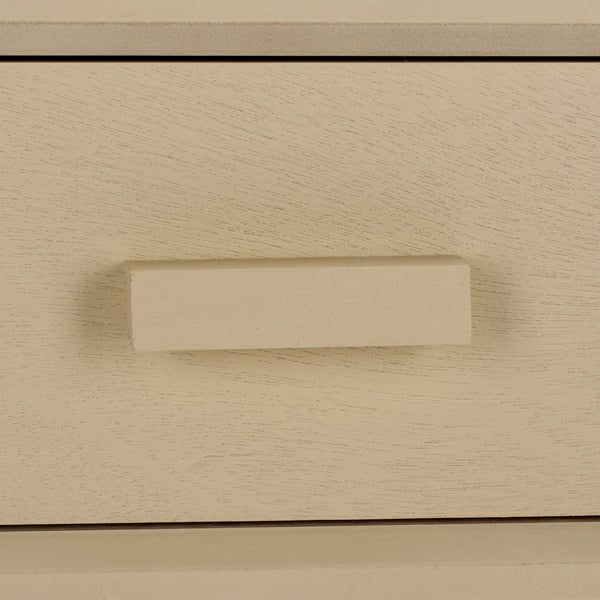 Dean Vintage-Inspired 2-Drawer Coffee Table With Smooth-Glide Storage, Pine/Mdf Durable Finish