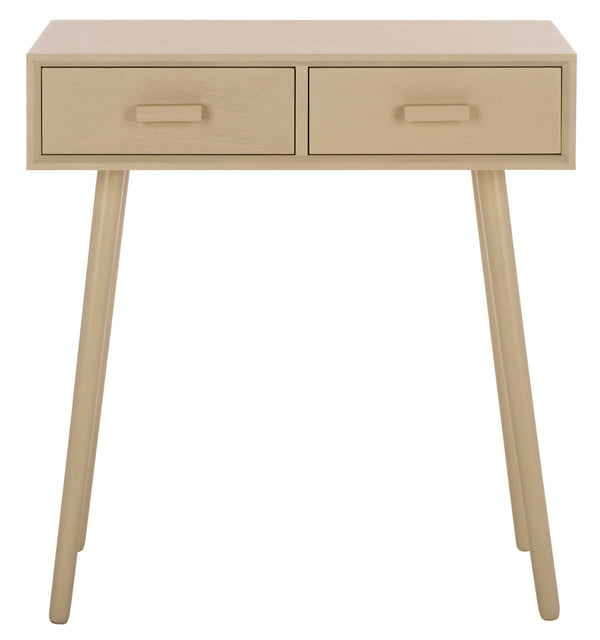 Dean Vintage-Inspired 2-Drawer Coffee Table With Smooth-Glide Storage, Pine/Mdf Durable Finish