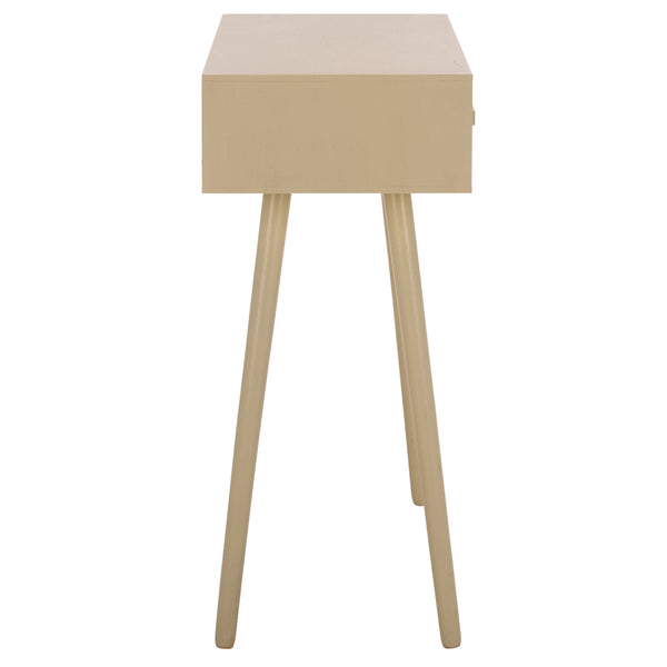 Dean Vintage-Inspired 2-Drawer Coffee Table With Smooth-Glide Storage, Pine/Mdf Durable Finish