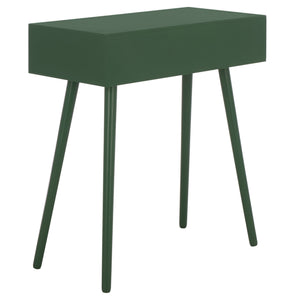Dean Vintage-Inspired 2-Drawer Coffee Table With Smooth-Glide Storage, Pine/Mdf Durable Finish
