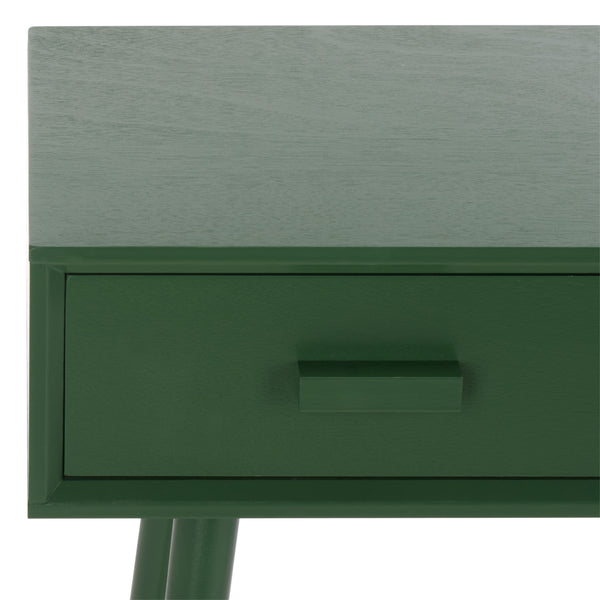 Dean Vintage-Inspired 2-Drawer Coffee Table With Smooth-Glide Storage, Pine/Mdf Durable Finish
