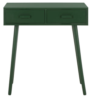 Dean Vintage-Inspired 2-Drawer Coffee Table With Smooth-Glide Storage, Pine/Mdf Durable Finish