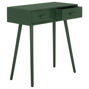 Dean Vintage-Inspired 2-Drawer Coffee Table With Smooth-Glide Storage, Pine/Mdf Durable Finish