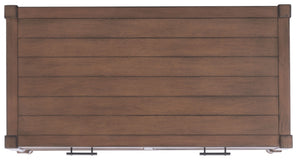 Safavieh Filbert Contemporary 2 Drawer Coffee Table With Storage Shelf For Stylish Living Room Organization Brown COF5703C