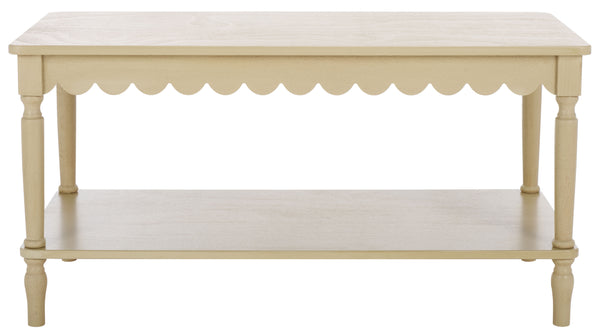 Safavieh Haven Coffee Table - Elegant Wooden Design With Spacious Surface And Unique Natural Grain Charm Natural Wood Cof5704a