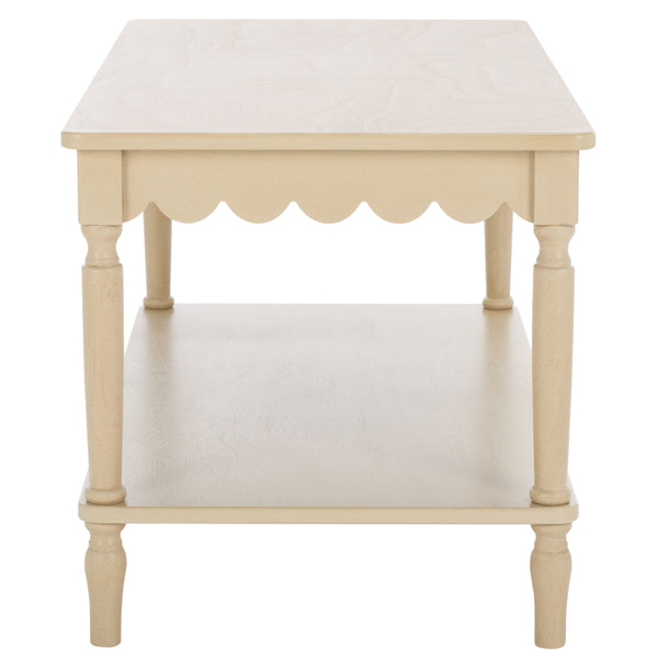 Safavieh Haven Coffee Table - Elegant Wooden Design With Spacious Surface And Unique Natural Grain Charm Natural Wood Cof5704a