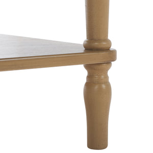 Safavieh Haven Coffee Table - Elegant Wooden Design With Spacious Surface And Unique Natural Grain Charm Desert Brown Wood Cof5704c