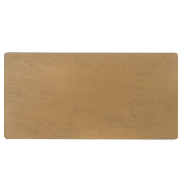 Safavieh Haven Coffee Table - Elegant Wooden Design With Spacious Surface And Unique Natural Grain Charm Desert Brown Wood Cof5704c