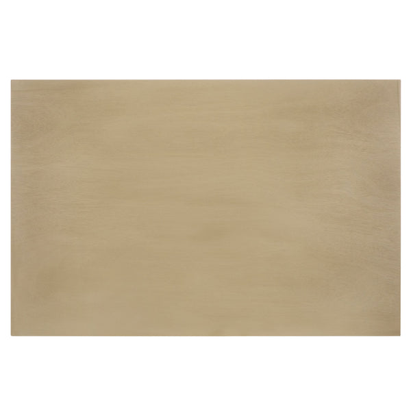Neha Coffee Table With Solid Wood Frame And Smooth Veneer Top — Warm Rich Finish, Timeless Design
